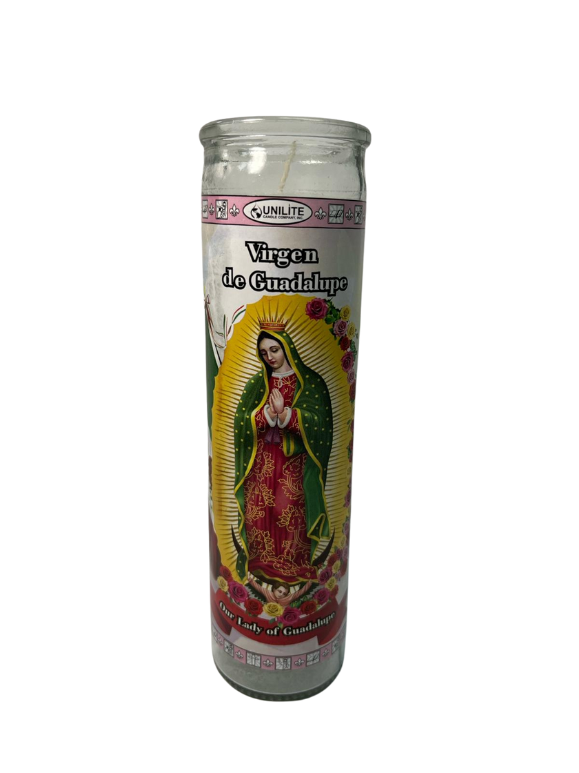 RELIG400 VIRGIN GUADALUPE WHITE 12PZ